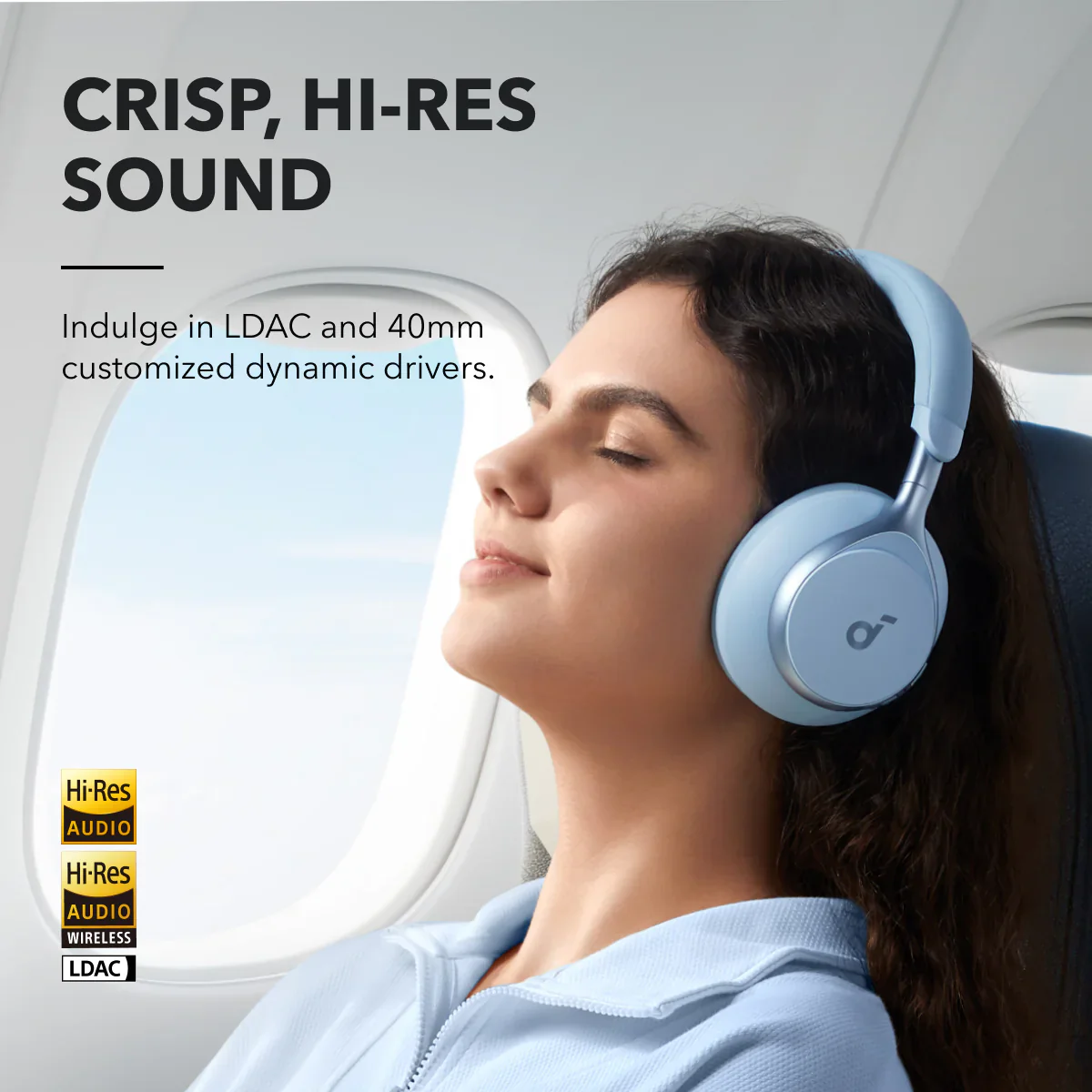 soundcore Space One | Active Noise Cancelling Headphones - Image 16