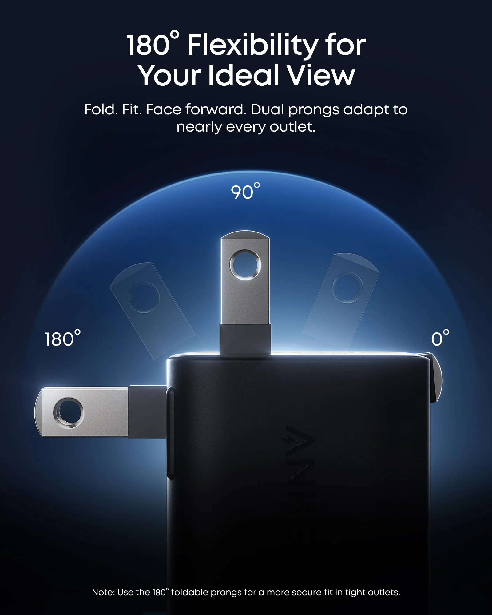 Anker Nano Charger (45W, Smart Display, 180° Foldable) - Image 135