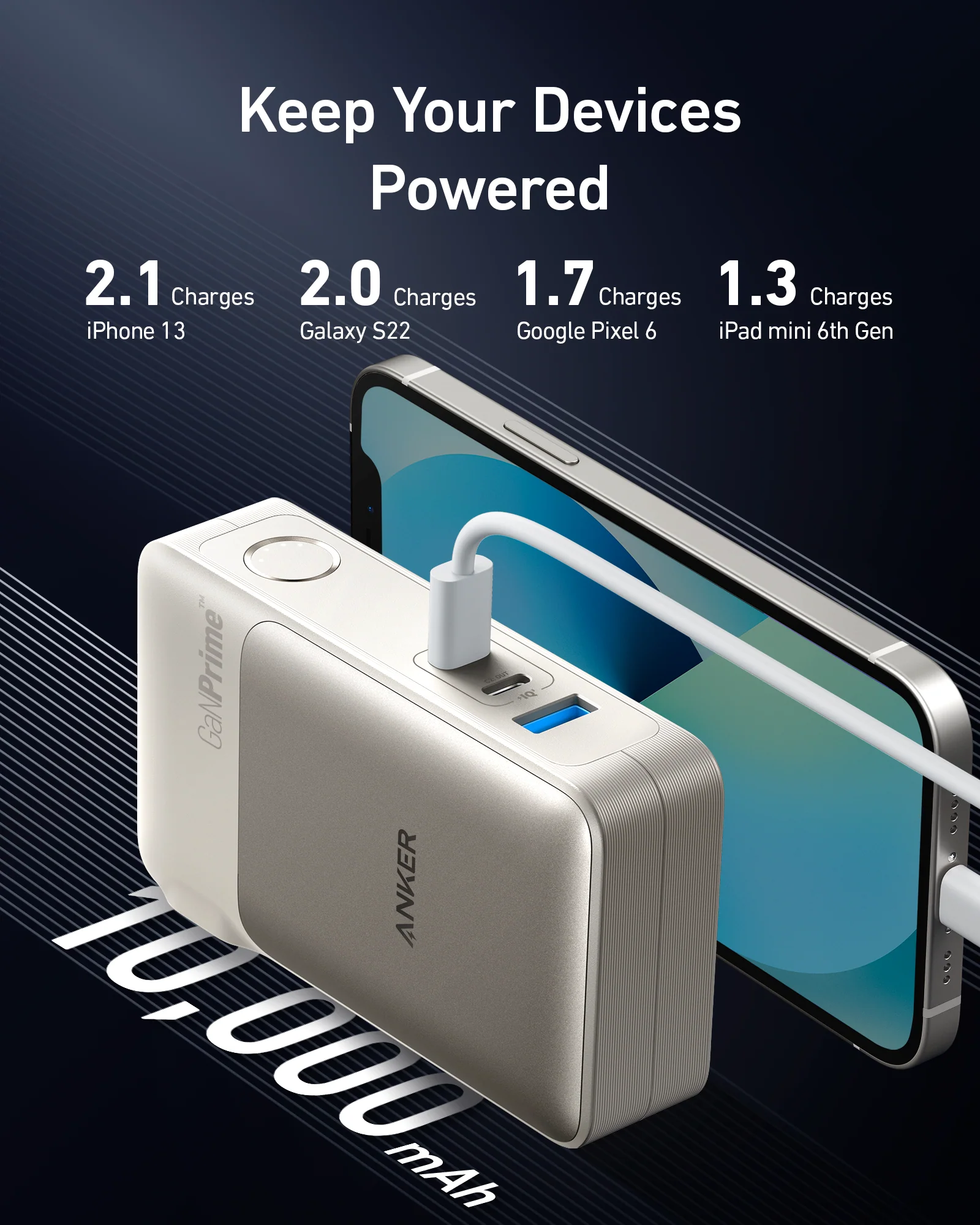 Anker <b>733</b> Power Bank (GaNPrime PowerCore 65W) - Image 12