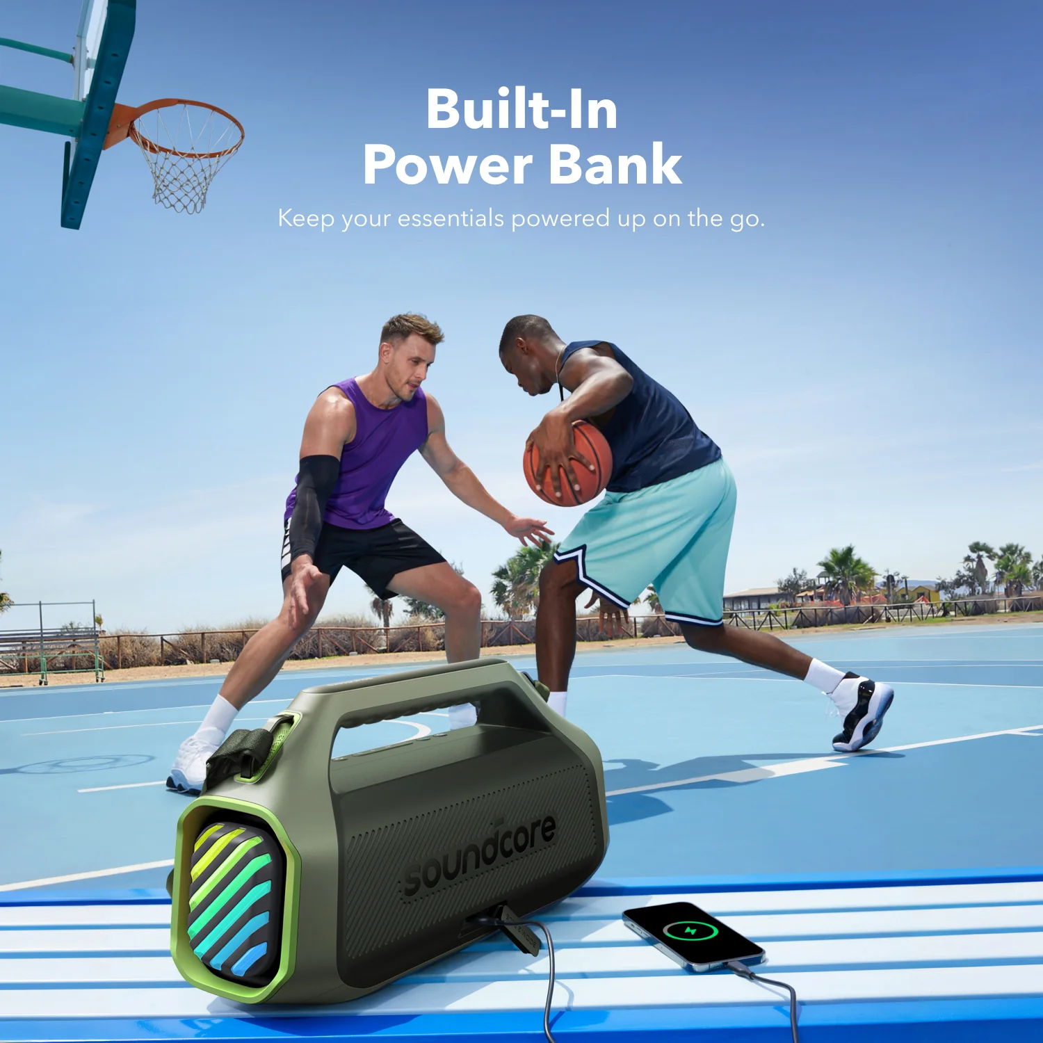 soundcore Boom 2 Plus Powerful Outdoor Bass Bluetooth Speaker - Image 14