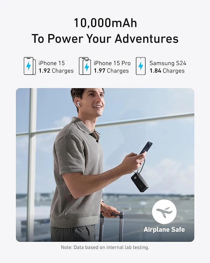 Anker 3-in-1 Power Bank USB C Charger Block - Image 4