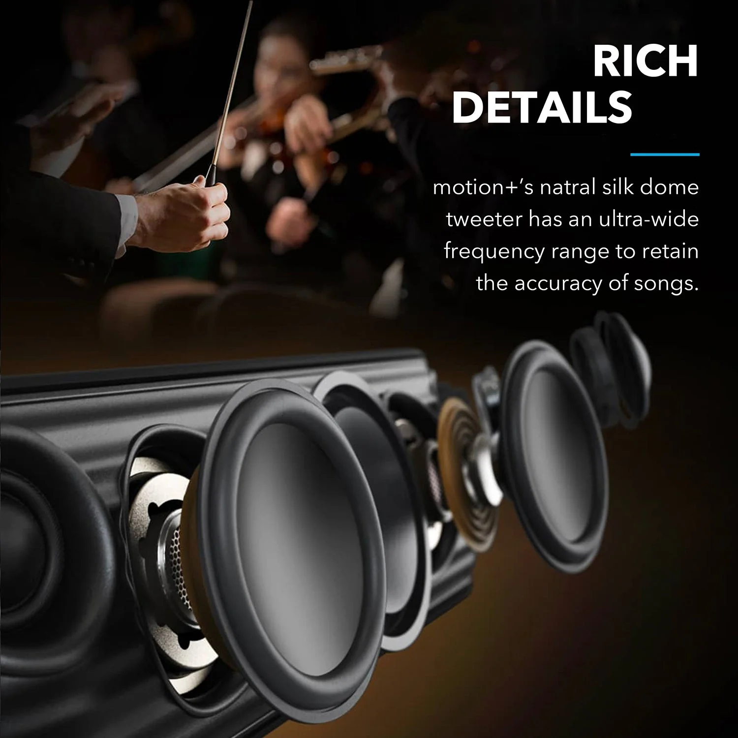 Motion+ Bluetooth Speaker - Image 3