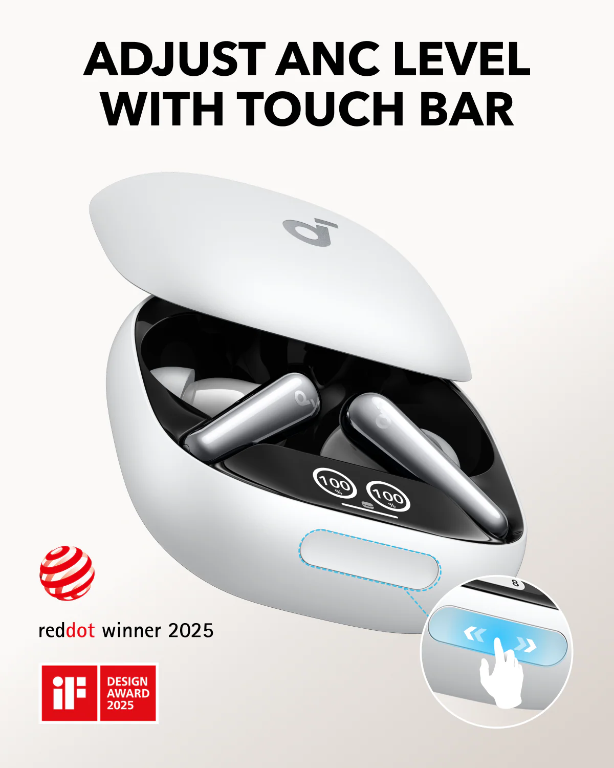 soundcore Liberty 4 Pro | Noise Cancelling True-Wireless Earbuds - Image 8